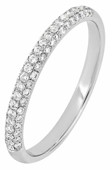 Bony Levy Varda Diamond Thin Domed Band Ring (Nordstrom Exclusive)