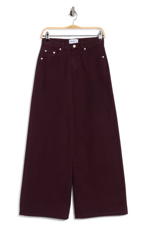 Big News Mid Rise Wide Leg Jeans