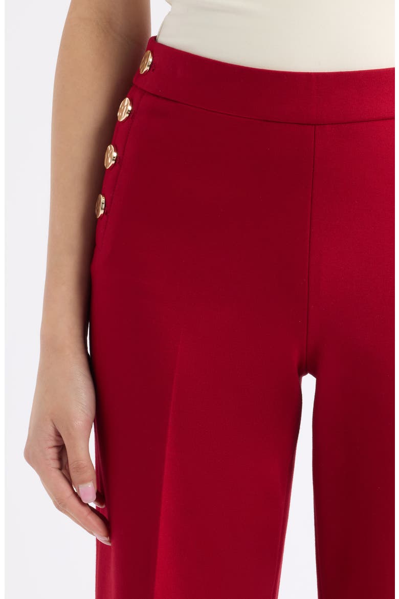 Sailor Wide Leg Pants, Alternate, color, TITIAN RED