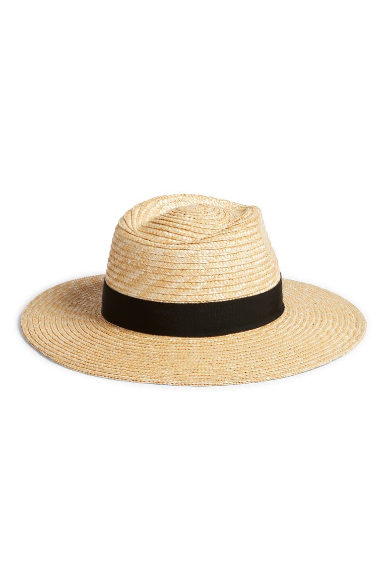 Joanna Straw Hat, Alternate, color, HONEY