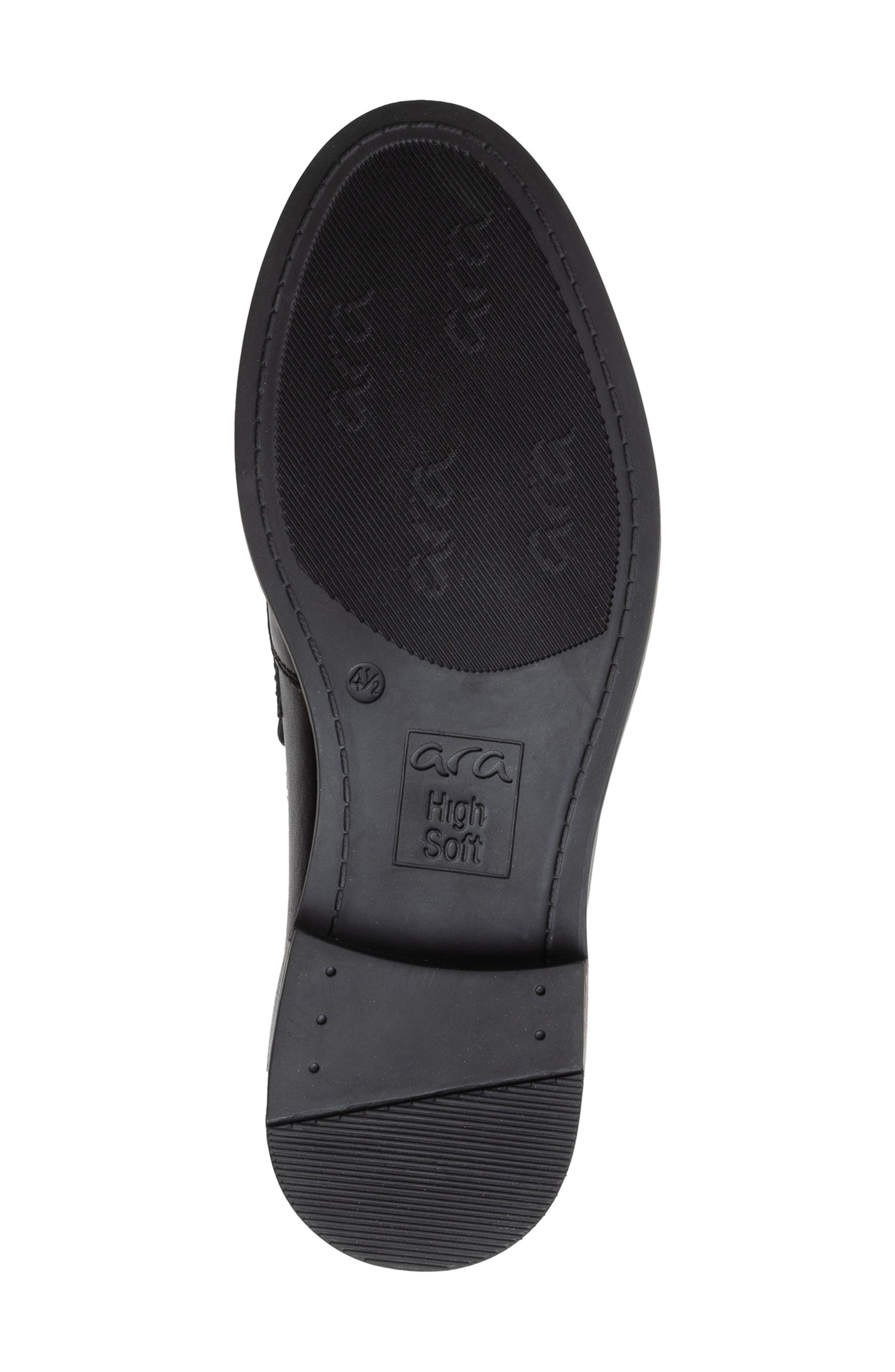 Kirelle Kiltie Loafer, Alternate, color, BLACK