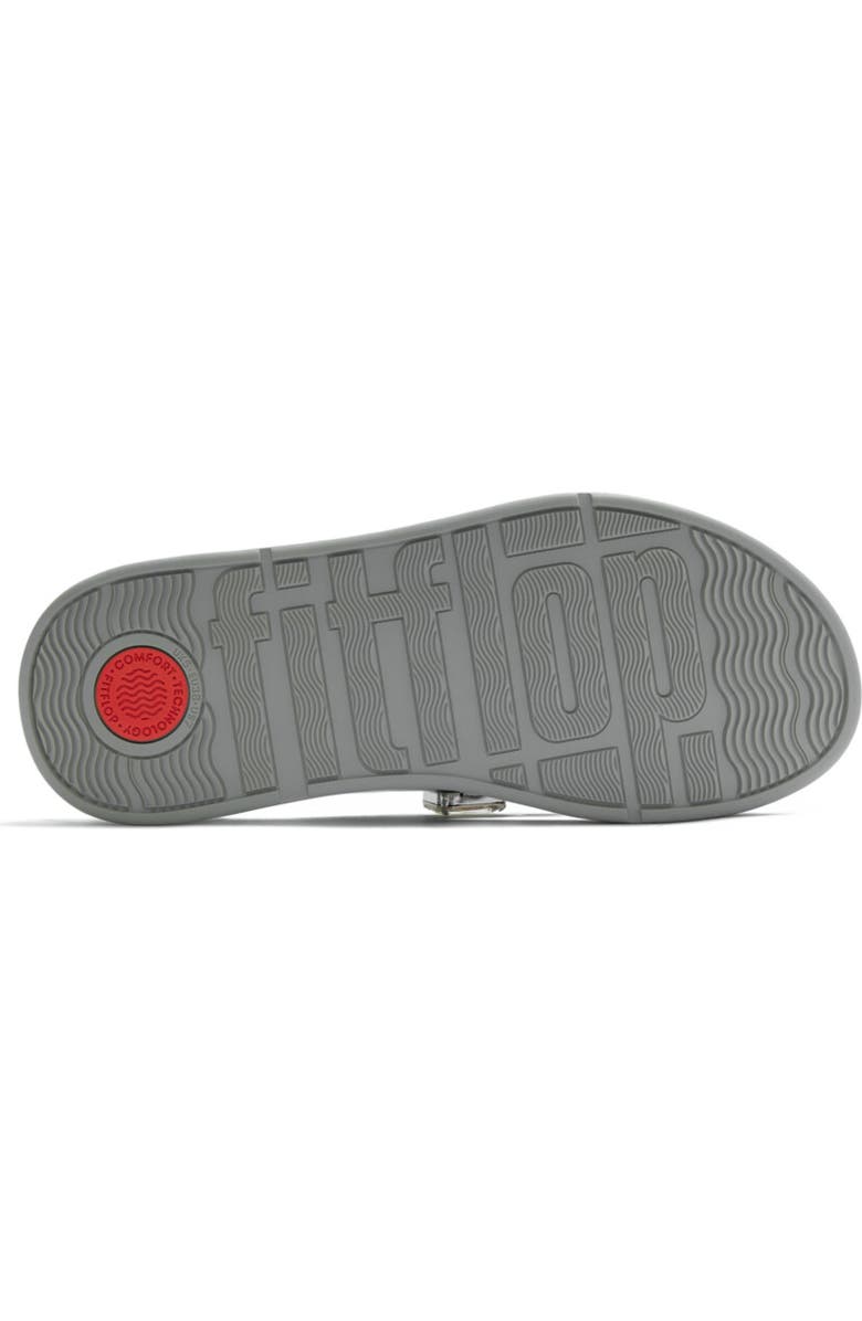 FitFlop F-Mode Ultra Toe Post Sandal, Alternate, color, Silver