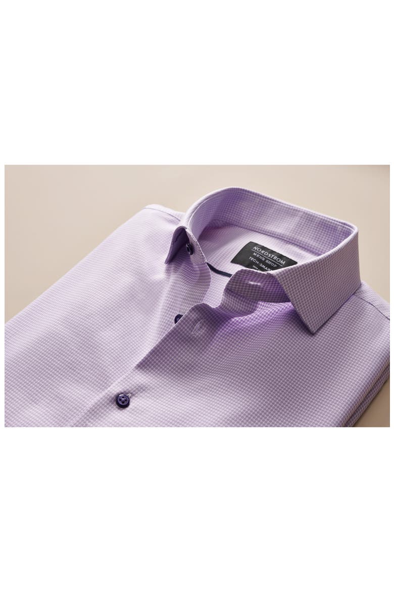 nordstrom tech smart dress shirt Men's Shop Tech-Smart Trim Fit Stretch Texture Dress Shirt (Men)