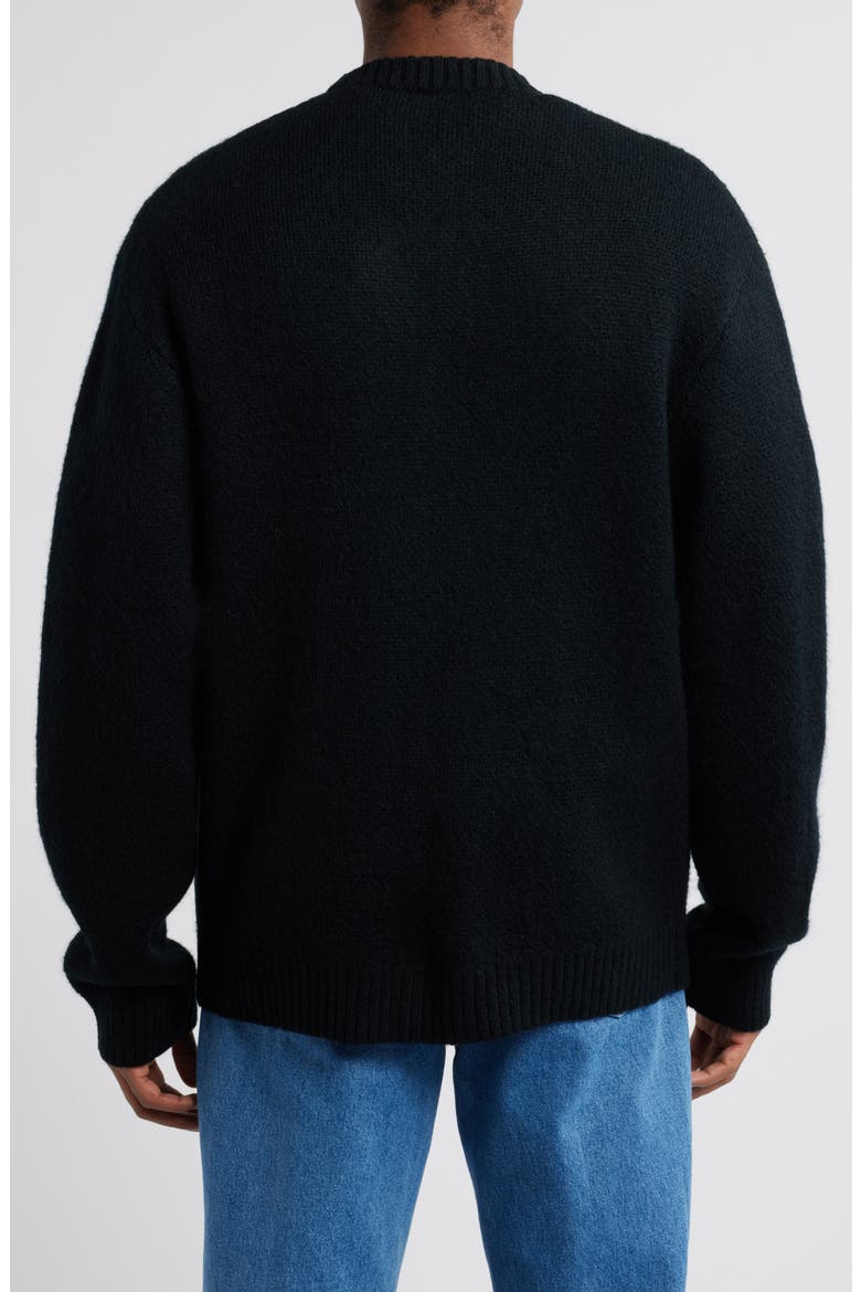 Merton Cardigan, Alternate, color, BLACK