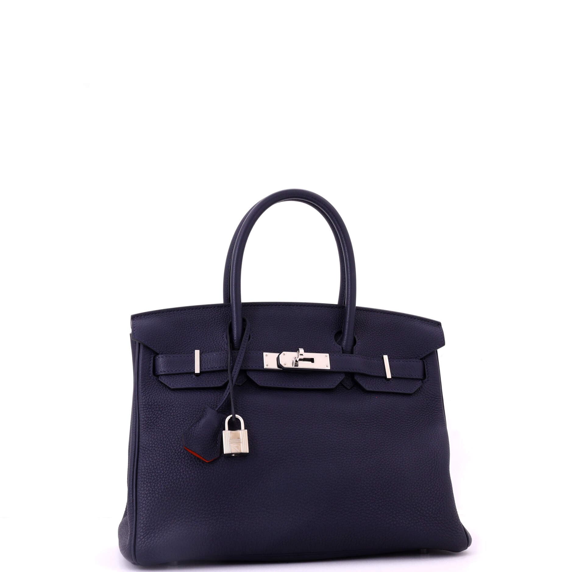 Pre-Owned Hermes Birkin Handbag Verso Togo with Palladium Hardware 30, Alternate, color, 