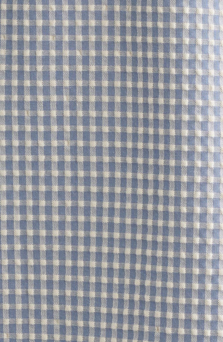 NN07 Reed Check Stretch Cotton Overshirt, Alternate, color, Stone Blue