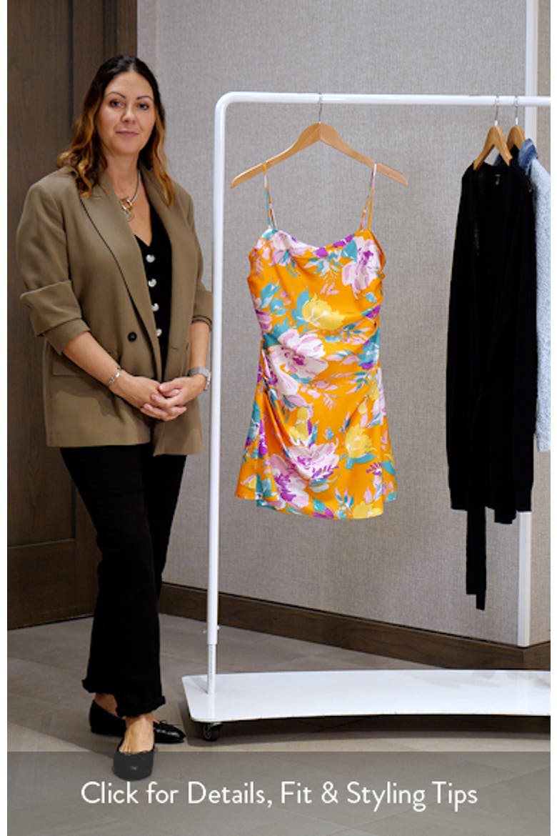 Cerinthe Floral Minidress video