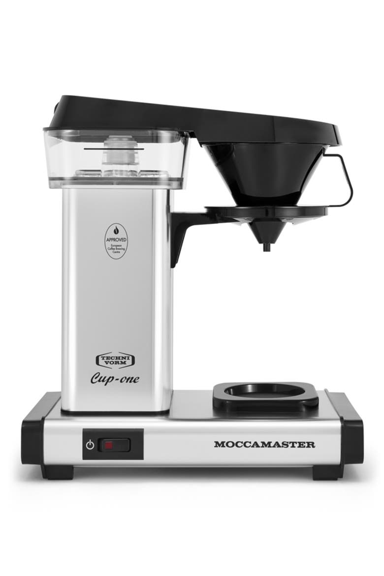 Cup-One Coffeemaker, Main, color, POLISHED SILVER