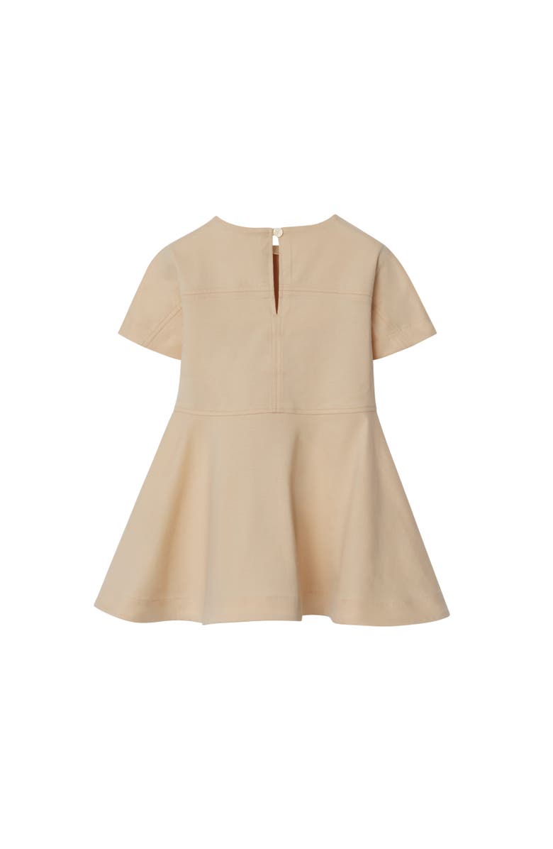 Burberry Check Label Cotton Dress, Alternate, color,