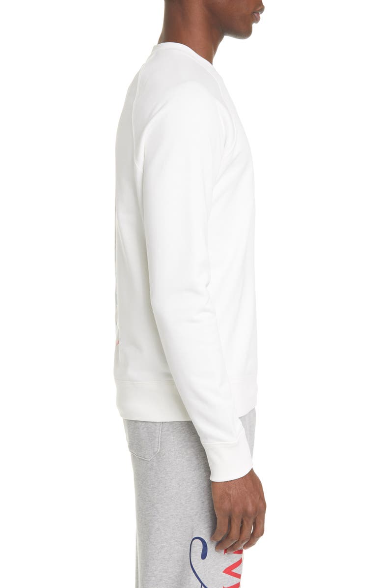 Moncler Genius 2 Moncler 1952 Awake Logo Crewneck Sweatshirt, Alternate, color, 