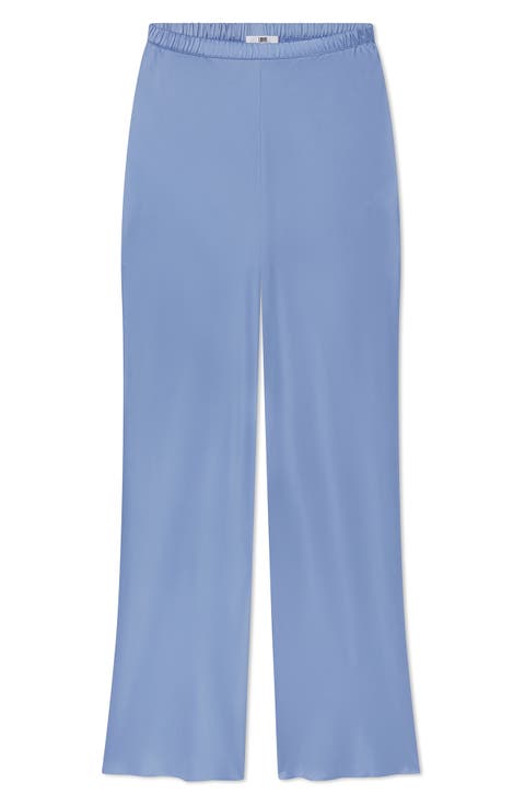 Bias Cut Washable Silk Pajama Pants