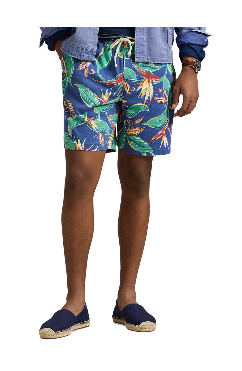 Polo Ralph Lauren Big & Tall Tropical Spa Terry Shorts, Main, color, Brds Of Prdise Flral