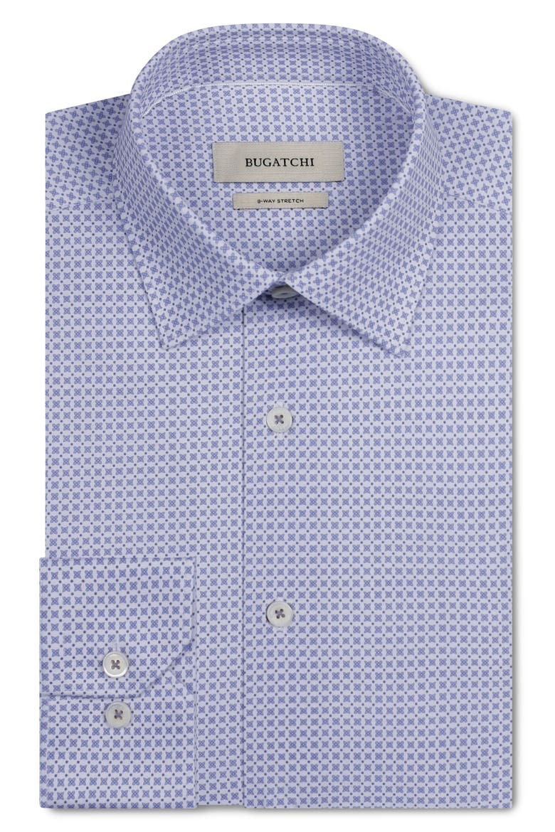 James OoohCotton® Geo Print Button-Up Shirt, Alternate, color, ORCHID