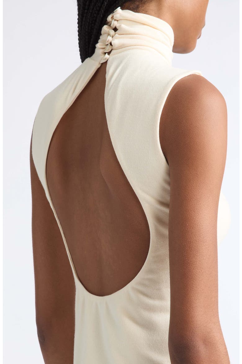 Lori Open Back Sleeveless Knit Top, Alternate, color, ECRU