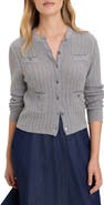 nz BY NIC AND ZOE Cotton Pointelle Cardigan