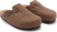 MANGO TEEN Faux Shearling Clog