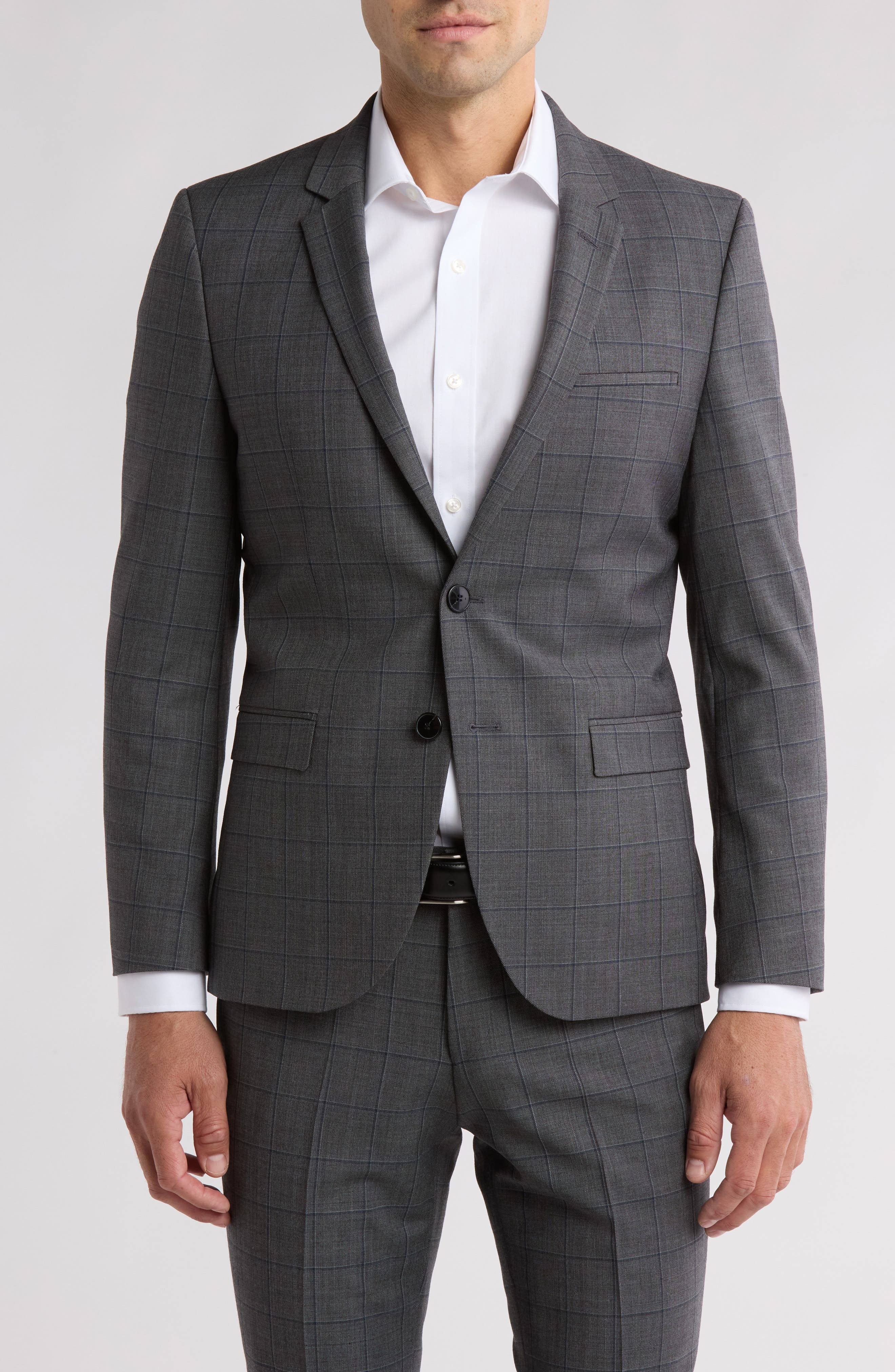 HUGO Arti Stretch Wool Blend Sport Coat