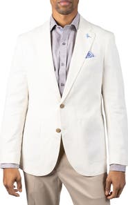 TailorByrd Textured Linen Blend Sport Coat