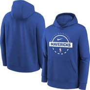 Nike Youth Nike Blue Dallas Mavericks 2025/26 Club Fleece Practice Hoodie