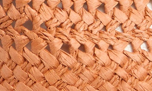 Vince Camuto Embellished Braided Band Cowboy Hat In Canyon Orange