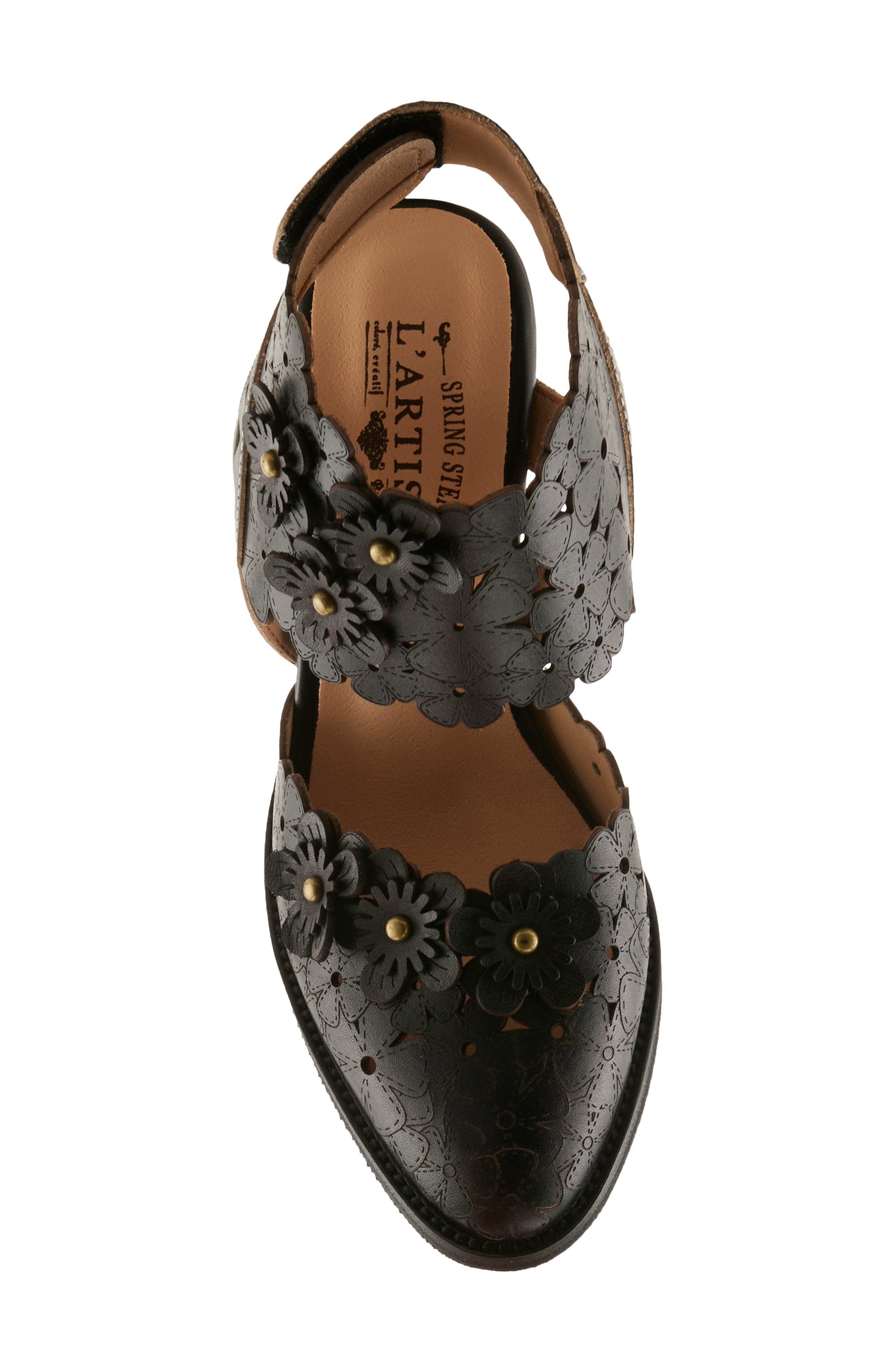 L
Artiste by Spring Step Distinction Ankle Strap Sandal, Alternate, color, 