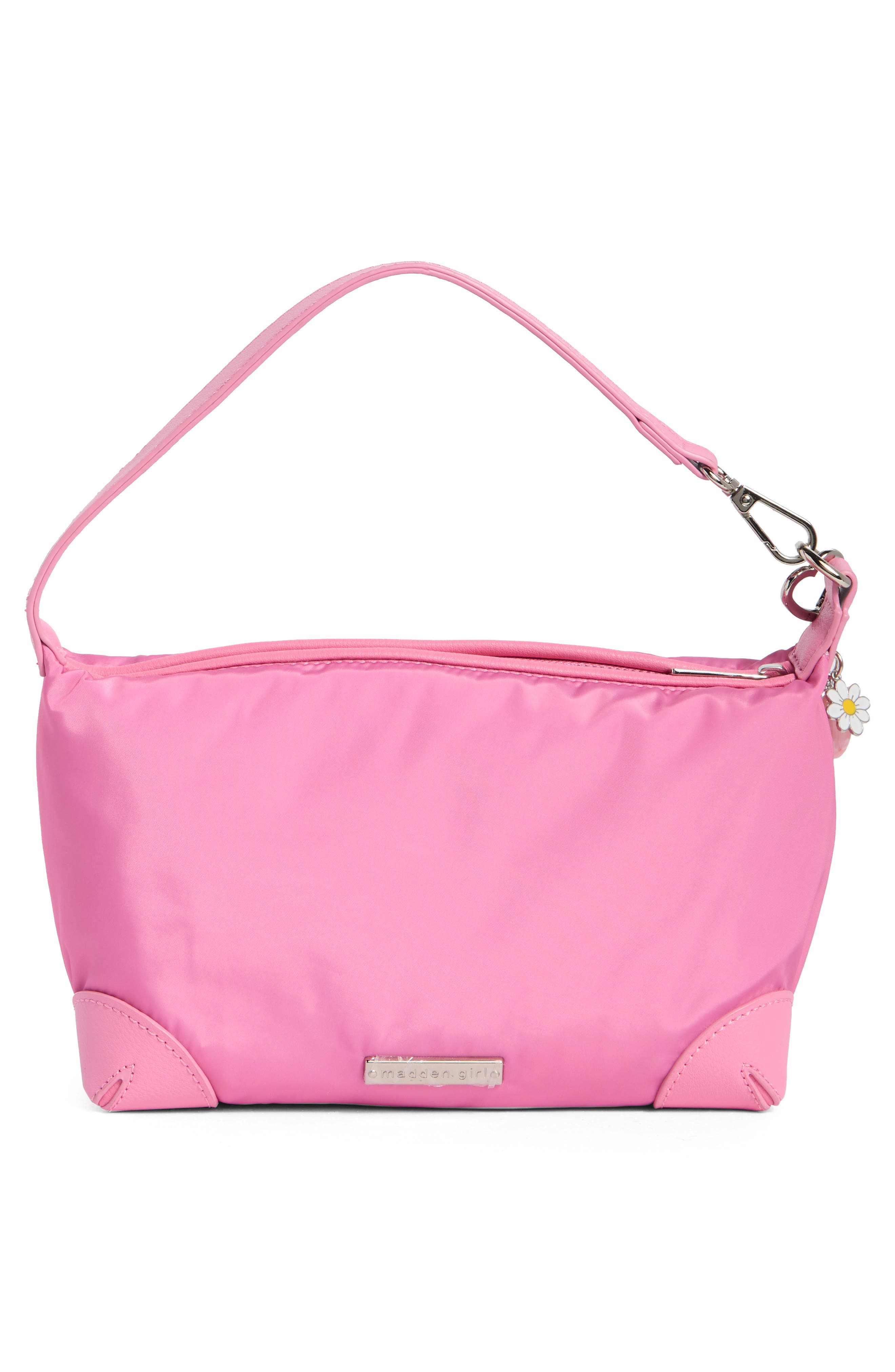 Madden Girl Nylon Camera Bag, Alternate, color, Soft Berry