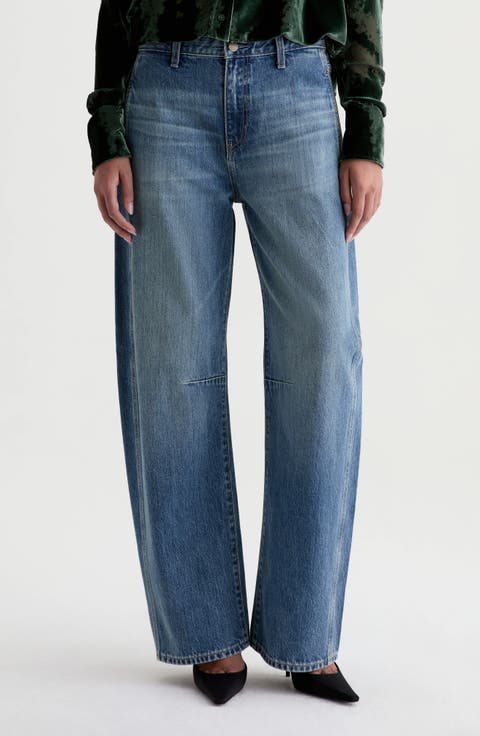 Mercer High Waist Barrel Jeans