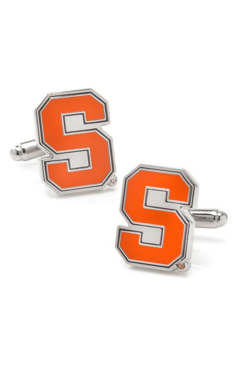 NCAA Collegiate Syracuse University Orange Cuff Links