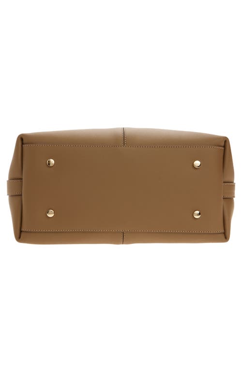 Tod's Small Ebr Top Handle Leather Tote