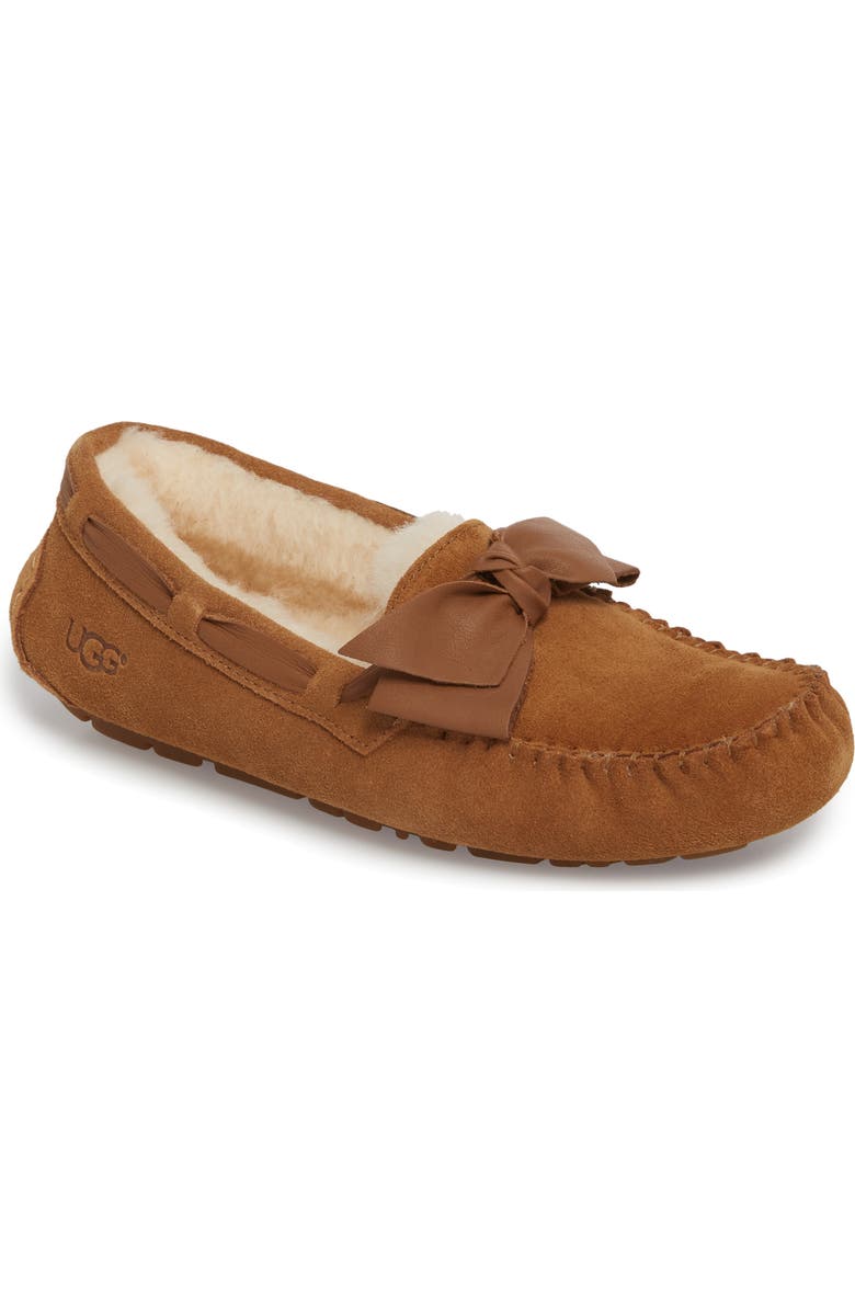 UGG<sup>®</sup> Dakota Bow Slipper, Main, color,