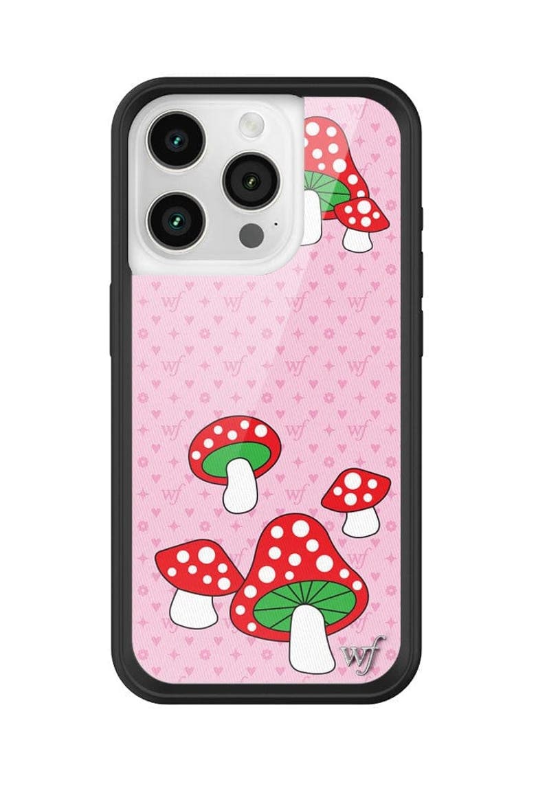 Shrooms iPhone Case, Alternate, color, Pink