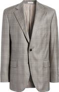 Peter Millar Hartford Classic Fit Plaid Wool Sport Coat