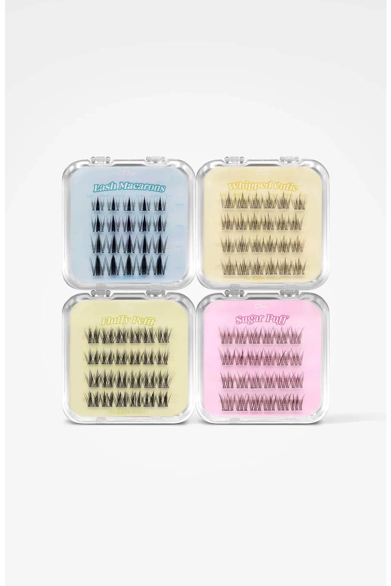 The Soft Bakes Bundle of Fluffy Bakery Pre-Glued 24-Hour Wear Lashes, Alternate, color, Black