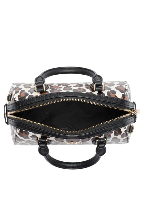 Kate Spade New York Madison Spotted Leopard Small Duffle Crossbody Bag In Multi