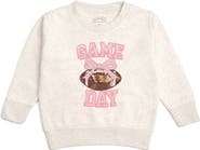 Sweet Wink Game Day Sequin Patch Sweatshirt