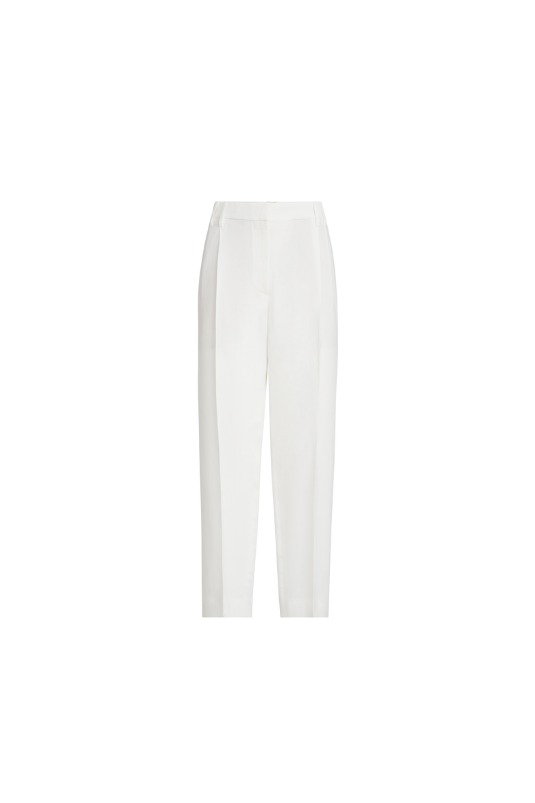 Slouchy trousers, Alternate, color, White
