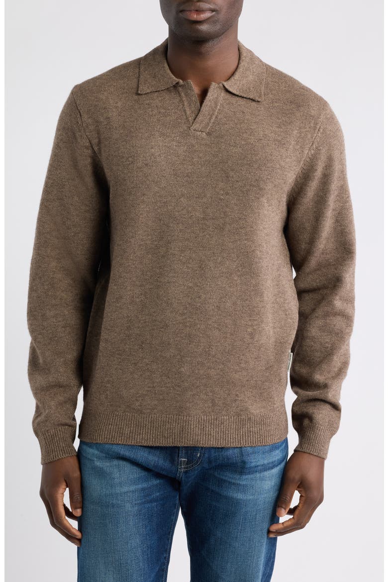 Karl Polo Sweater, Main, color, CHOCOLATE CHIP