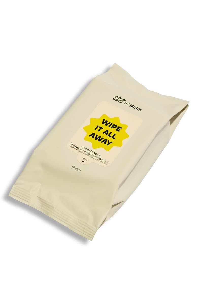 MIXIK Gentle Collagen Makeup Removing Cleansing Wipes, Alternate, color,