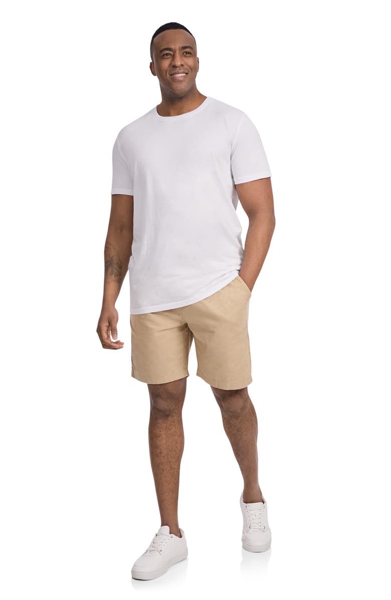 Johnny Bigg Cove Drawstring Waist Cotton & Linen Short, Alternate, color,