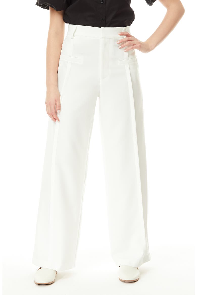 Marcia Wide Leg Pants, Main, color, WHITE