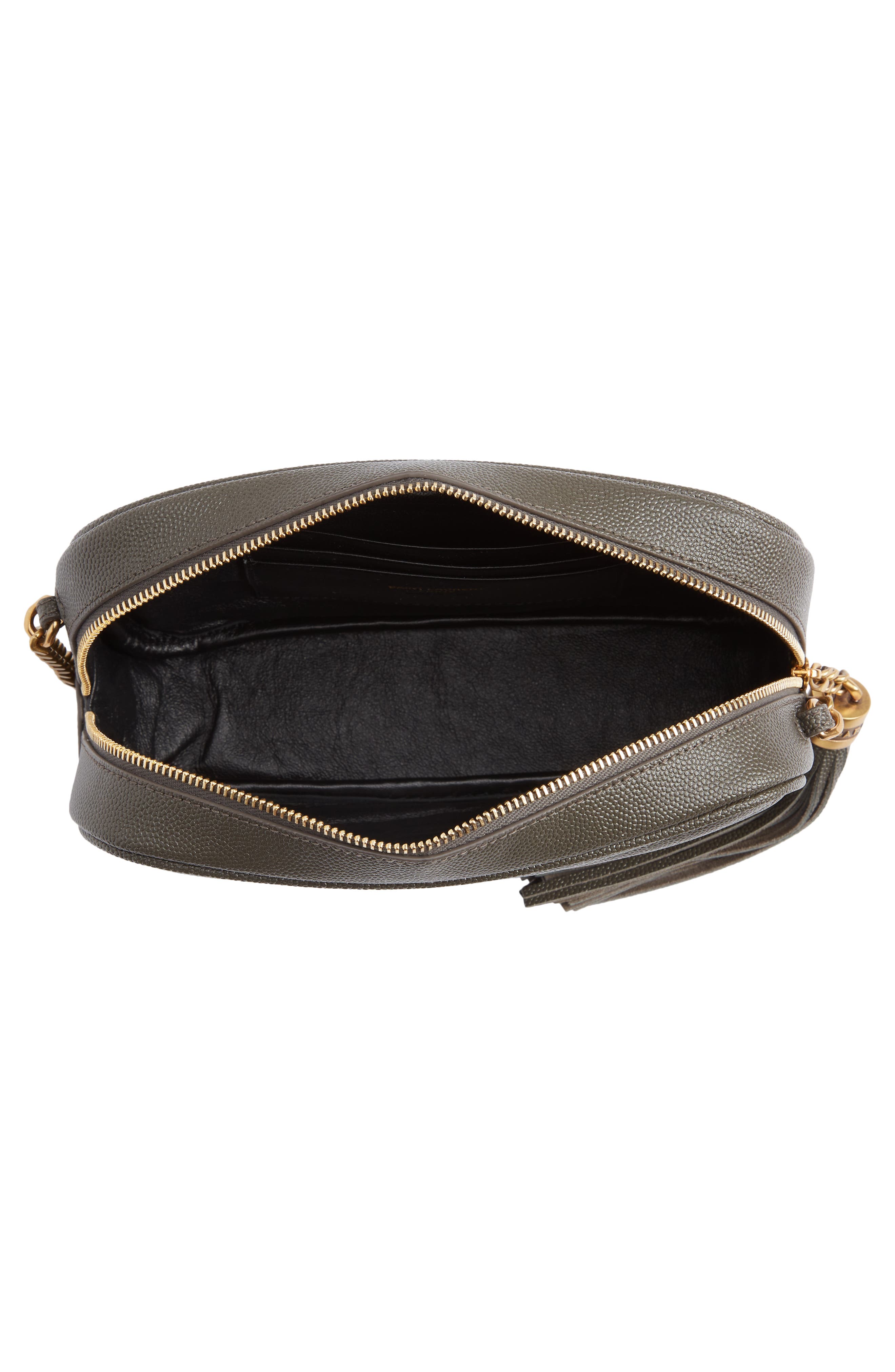 Mini Lou Quilted Leather Crossbody Bag, Alternate, color, PEBBLE