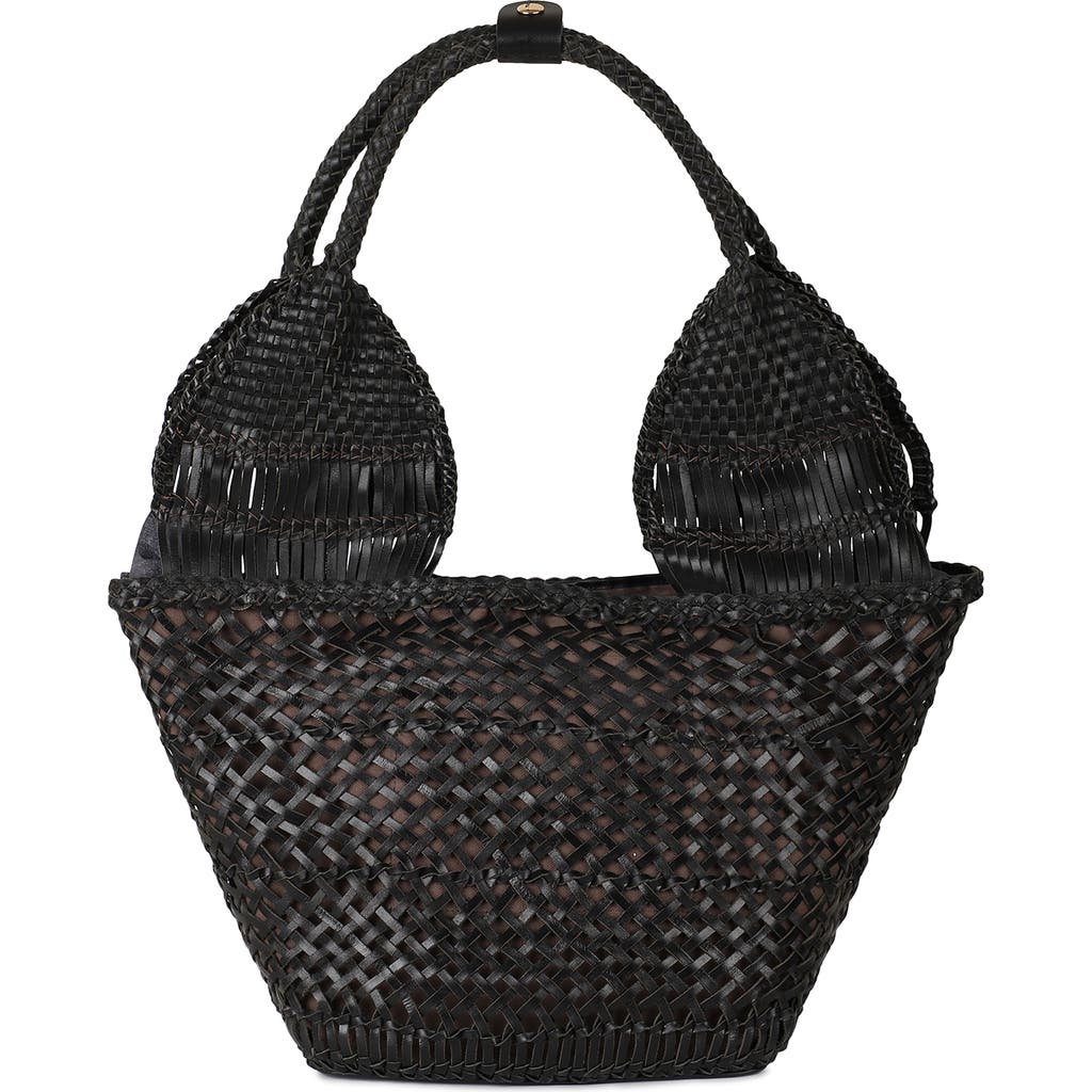 Rafé New York Rafe New York Margarita Woven Tote In Black