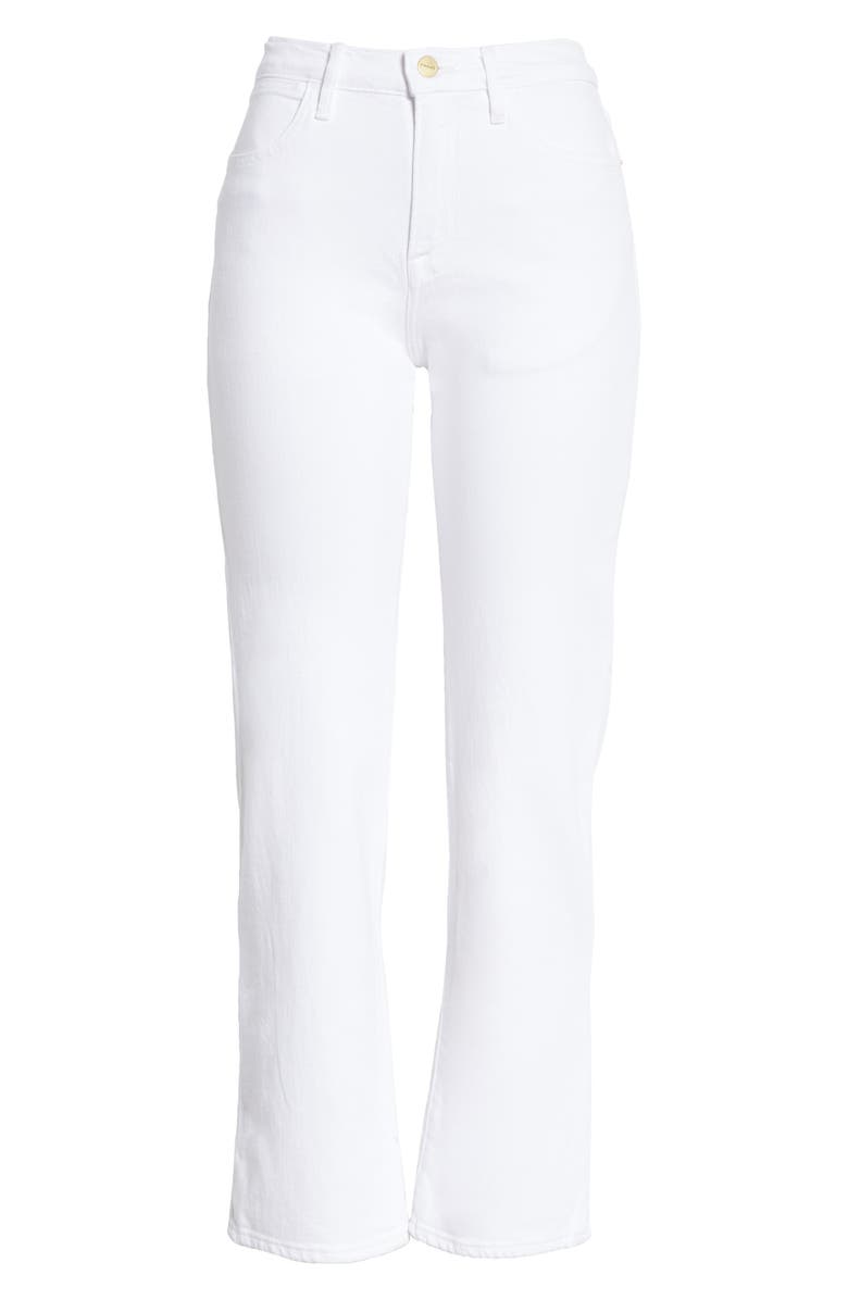 FRAME Le Hollywood High Waist Straight Leg Jeans, Alternate, color,