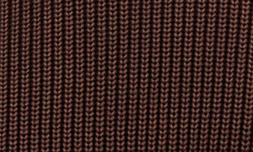 Madewell Shaker Stitch Crewneck Sweater In Brown