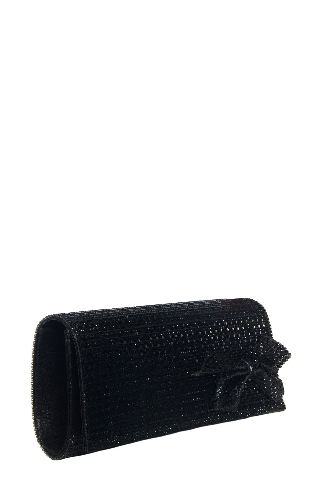 Lauren Lorraine Colleen Clutch, Alternate, color, Black