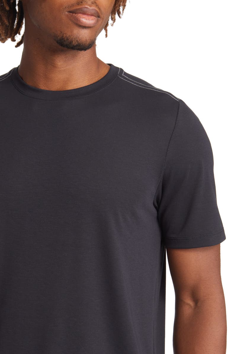 Vuori Current Tech Tee, Alternate, color, Black
