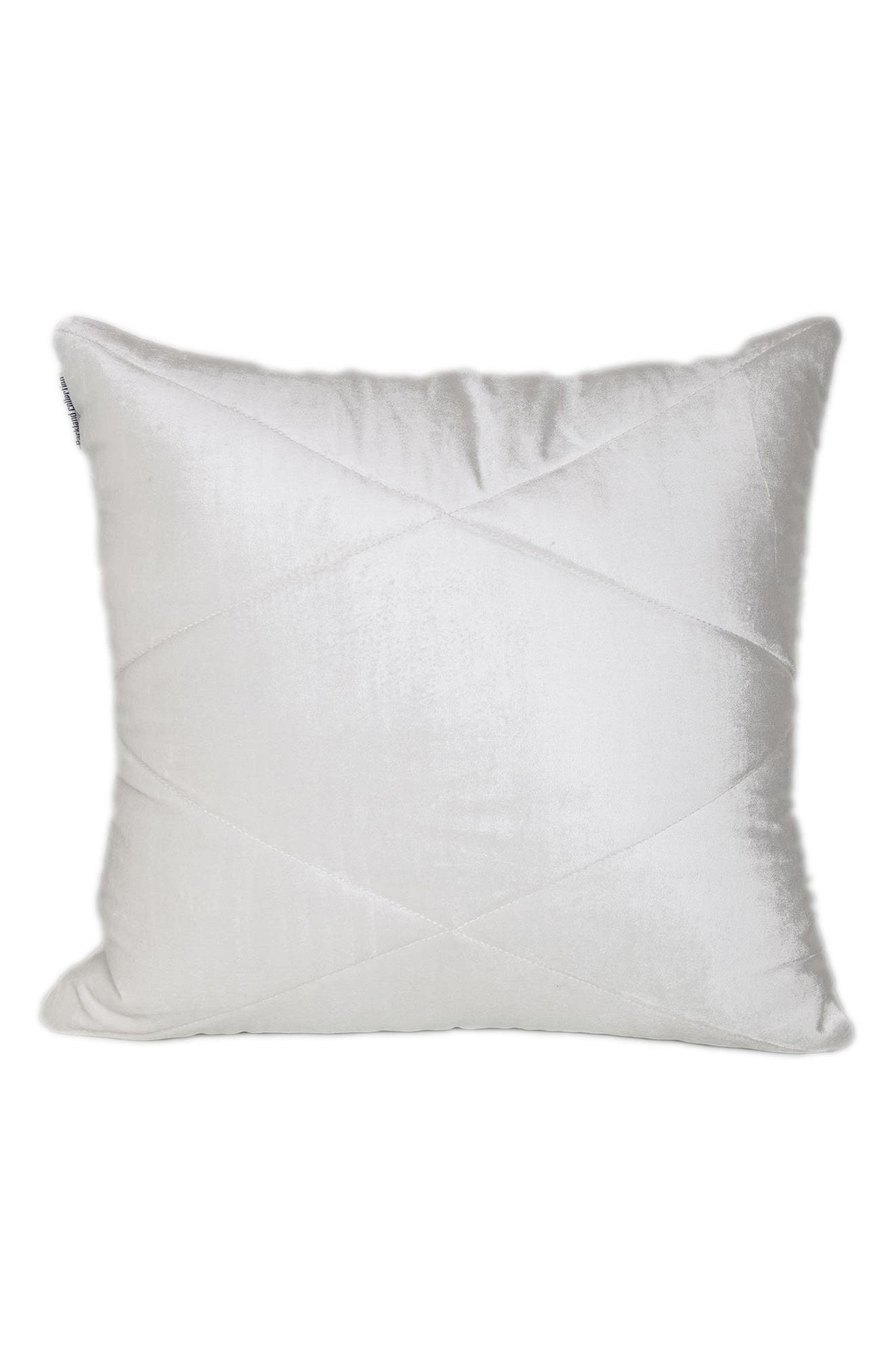 PARKLAND COLLECTION Koko Transitional White Throw Pillow