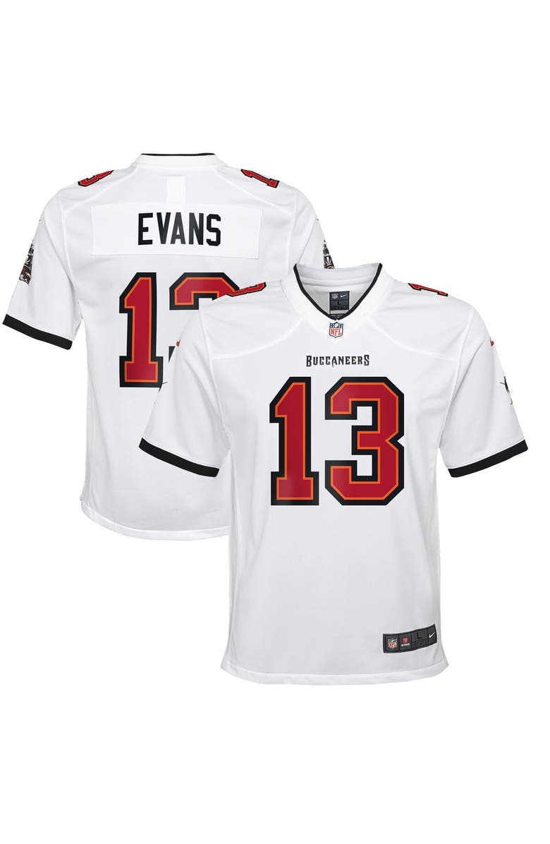 Nike Youth Nike Mike Evans White Tampa Bay Buccaneers Game Jersey, Main, color, White