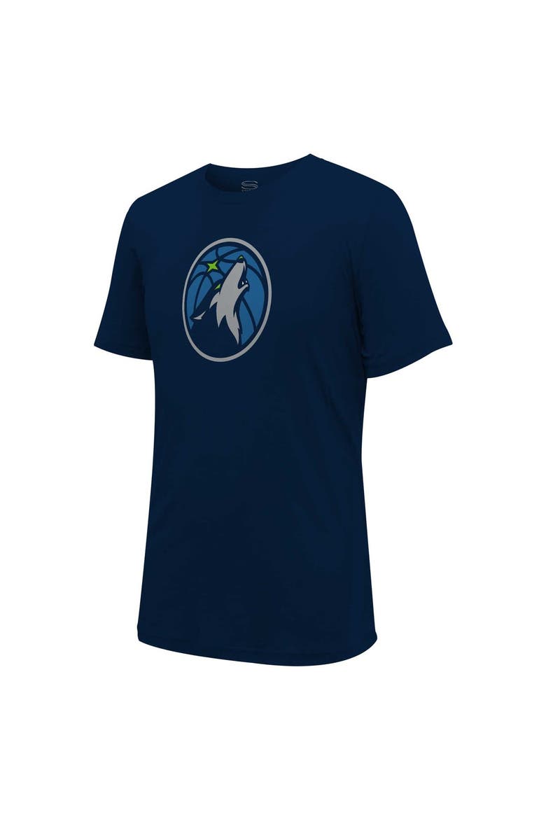 Unisex Stadium Essentials Navy Minnesota Timberwolves Primary Logo T-Shirt, Alternate, color, Navy