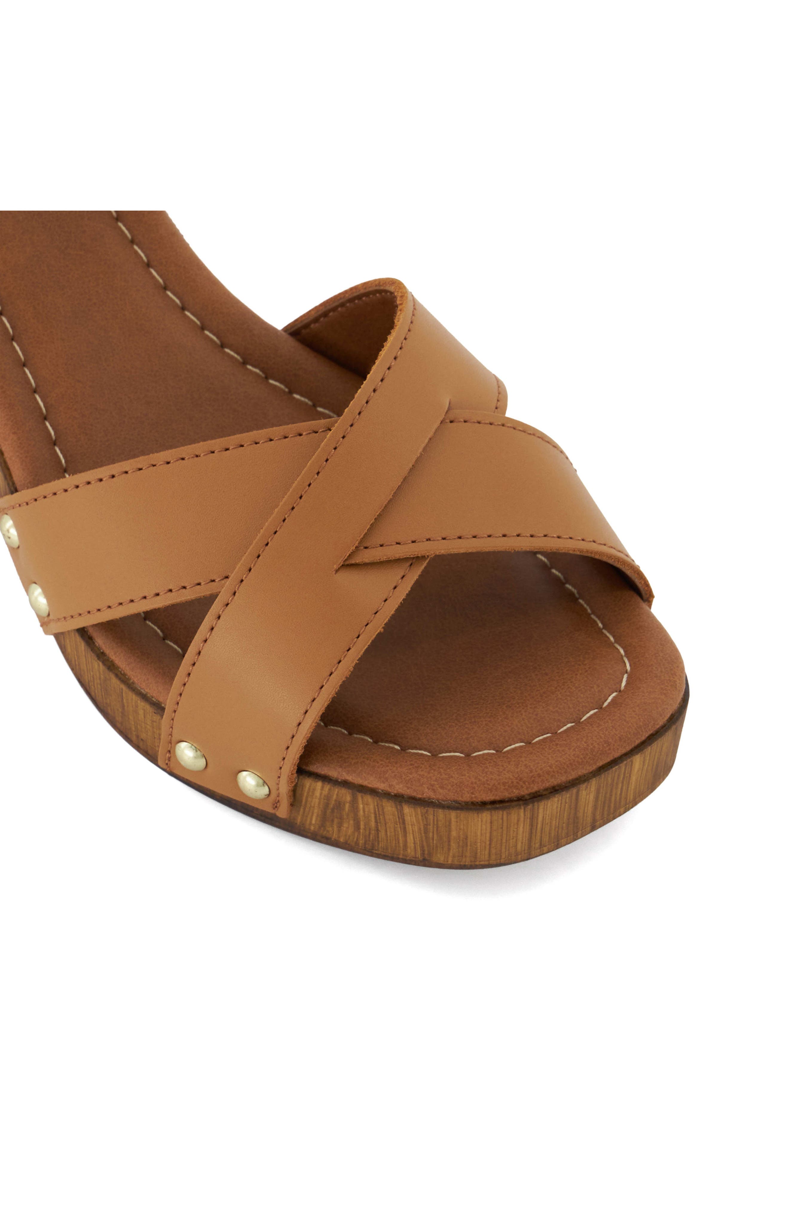 Dune London Judies Ankle Strap Platform Sandal, Alternate, color, 